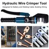 BLIKA 10 Ton Hydraulic Crimping Tool and Cable Cutter, Hydraulic