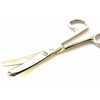 6" Stainless Steel Scissors, Curved Blades, Blunt Tips
