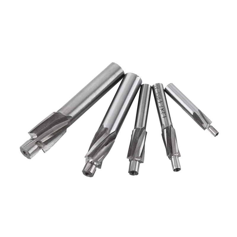 Machining Cutter HSS Counterbore Hole End Mill Counter Bore M3-M8