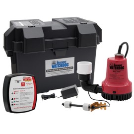 The Basement Watchdog Emergency Backup Sump Pump System (BWE) Pumps 2,000 Gallons Per Hour