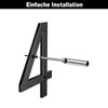 Yafimea House Number Plaque Large Mdoerne Made of ABS Plastic