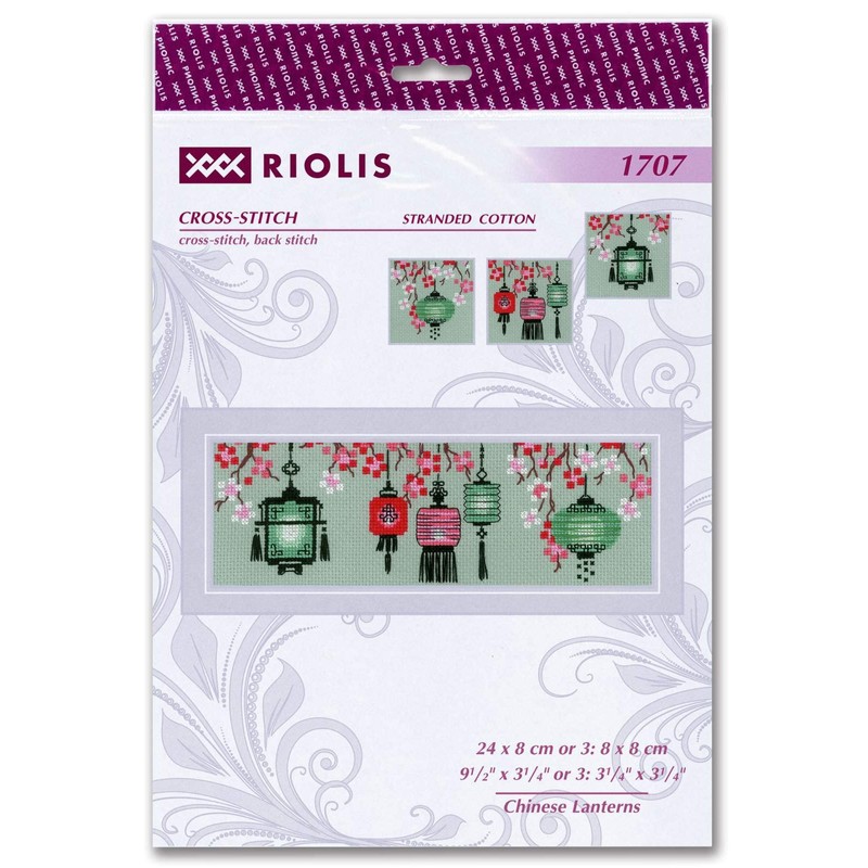 Riolis Cross Stitch Kit - 1707 - Lanterns