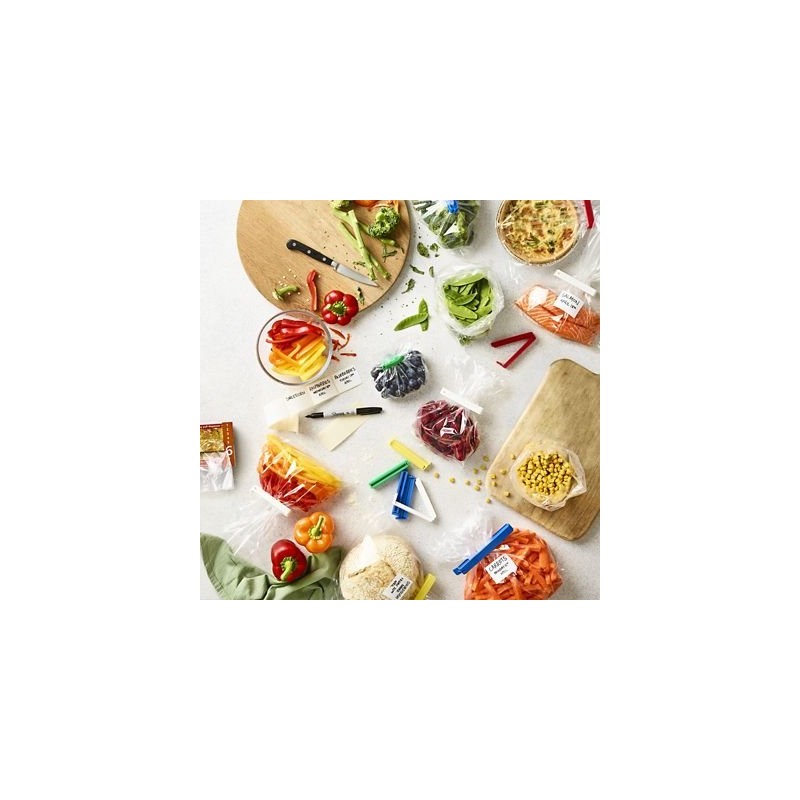 Lakeland Freezeasy Flat Food Freezer Bags, 13 x 18cm, Pack