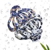 ACCGLORY Bohemian Tortoise Shell Hair Clips for Women Strong Hold