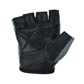 Send Sports Mesh Net Breathable Training Gym Gloves, Mesh Net Breathable Training Workout Cycle Weight Lifting Padded Gym Gloves (Grey, Medium)