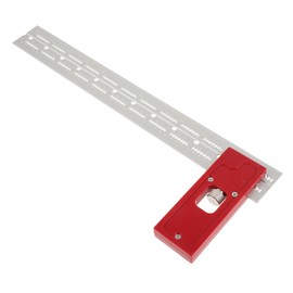 Operitacx Woodworking Tools Cabinet Hardware Ruler Drilling Positioning Ruler Shaped Edge Rule