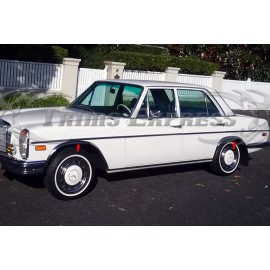 QMI for:1967-1976 Mercedes E Class W114/W115 Stainless Steel Fender Trim 4Pc 2" Full
