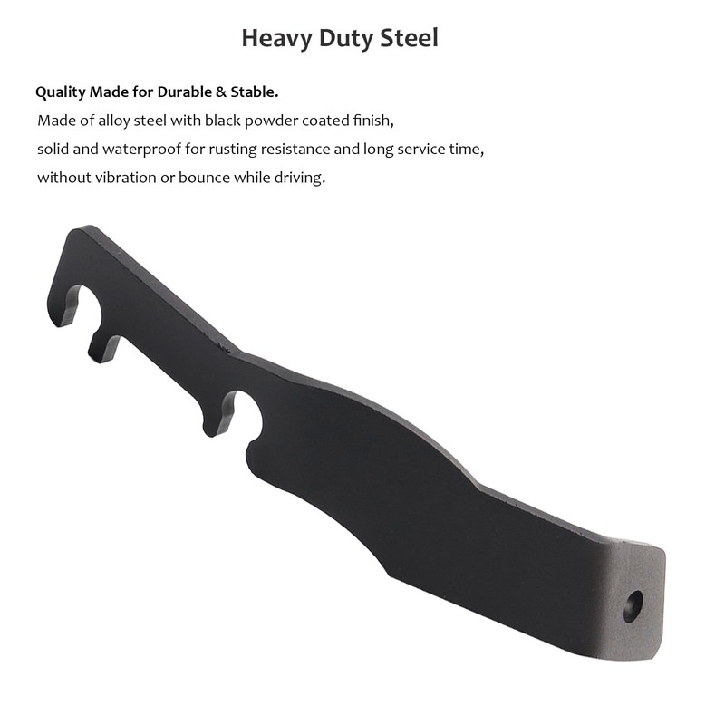 DarSeity Low Profile Mount Hood Hinges Ditch Light Brackets for