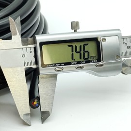 AOJO 1 Pack 7 Core Electric Wire for Automotive 5 Meters - 7 x 0.75mm² Stranded Trailer Light Wire - Cable Color: Red, Yellow, White, Green, Brown, Black, Blue