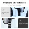 FDAIUN Car Headlights Lower Grille Grill ABS Compatible with Toyota