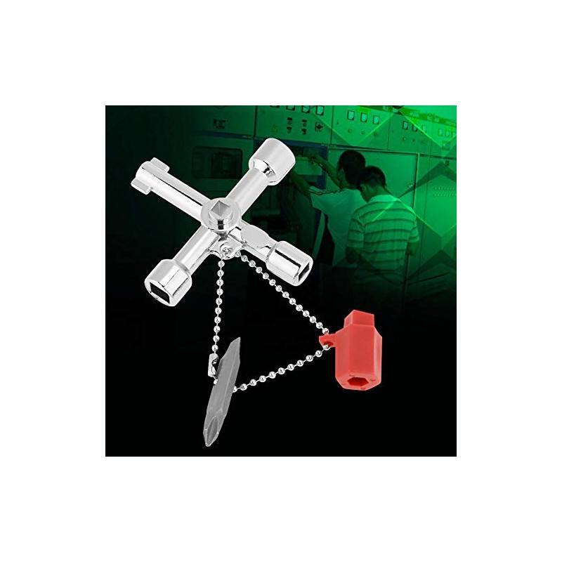 Llave de llave cruzada, 10 piezas de llave cruzada gabinete