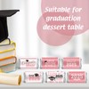 Outus 2025 Graduation Decoration Label Sticker Congrats Mini Candy Bar