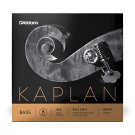 D'Addario Kaplan 3/4 Scale Heavy Tension Single A String for Bass Guitar