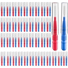 VINSULLA Interdental Brush,Toothpick Tooth Flossing Head Oral Dental Hygiene Brush, Braces Cleaning kit (2.5mm/3mm) 88 Count