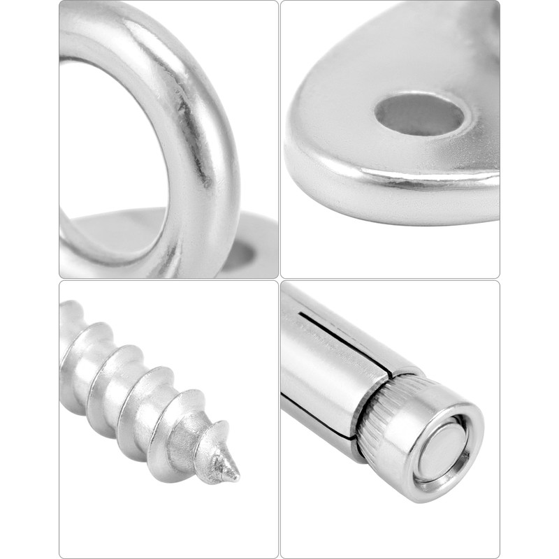 QWORK® Ceiling hook, heavy duty, punch bag bracket, hook hammock,