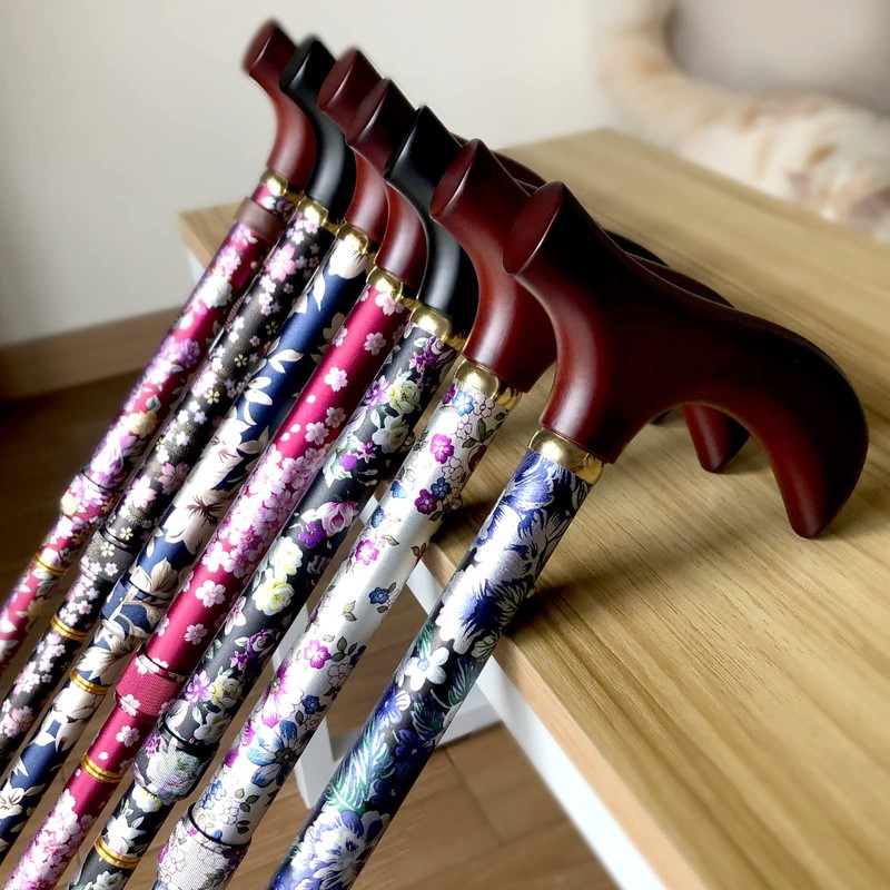 Welfan Yume Life Stick Design Cane, foldable and adjustable size