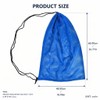 Rovelin 2Pcs Drawstring Bag for Sports Ball Net Bag Football