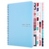 Weekly Planner Notebook, A5 Spiral To Do List Notebook 52