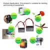 DollaTek 2Pcs CBB61 1.2uF 450V AC 50/60Hz Air Conditioner Fan