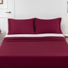 Lirex Pillow Cases (2 Pack), 1800 Thread Count Embroidered Queen