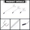 twinklemon 150PCS Pegboard Hooks 2/4/6 Inch Peg Board Organizer Accessories