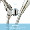 OFFO Shower Head Holder with Solid Brass Ball for Handheld