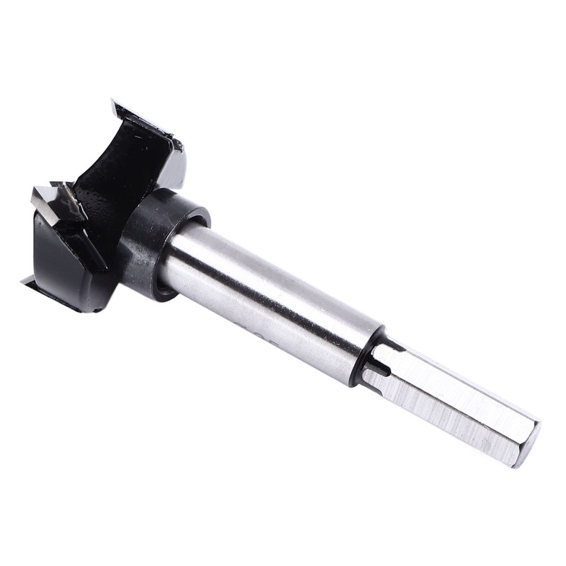 Hole Opener Drilling Guide Drill Bit 35mm Woodworking Tool for