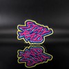 Flipfit Stay Rad Embroidery Patches,Include Hook and Loop for Backpacks,