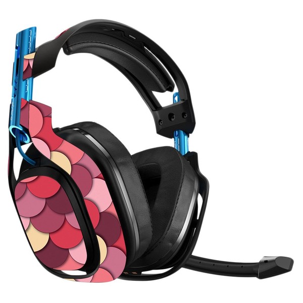 MightySkins Skin Compatible with Astro A50 Gaming Headset - Pink