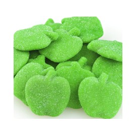 Candy Retailer Gummi Sour Green Apples 1 Lb.