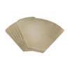 5 Size 1 Coffee Filter Paper Cones - Brown