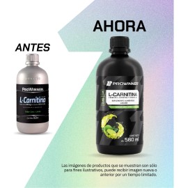 L-carnitina Líquida Sabor Lima - Limón (560 Ml) - Prowinner Lima Limón
