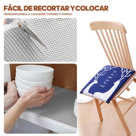 AMZYYDS Forro para repisass y Cajones(45 x 600 cm),revestimiento para cajones,revestimiento para estantes,forro para cajones,forro cajones,forro para estante forro de cajon,para cajones(Gris oscuro,45