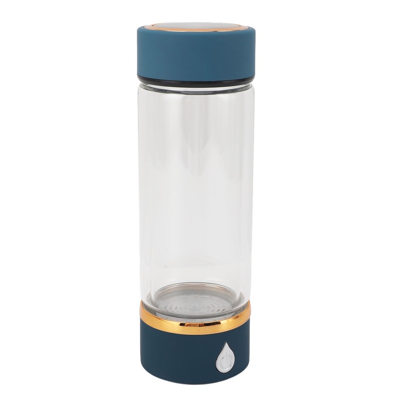 Hydrogen Water Bottle 420ml Rechargeable SPE PEM Technology Portable Hydrogen