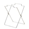 SEIWEI 1Pcs Stainless Steel Garbage Bag Hanging Rack Foldable Garbage