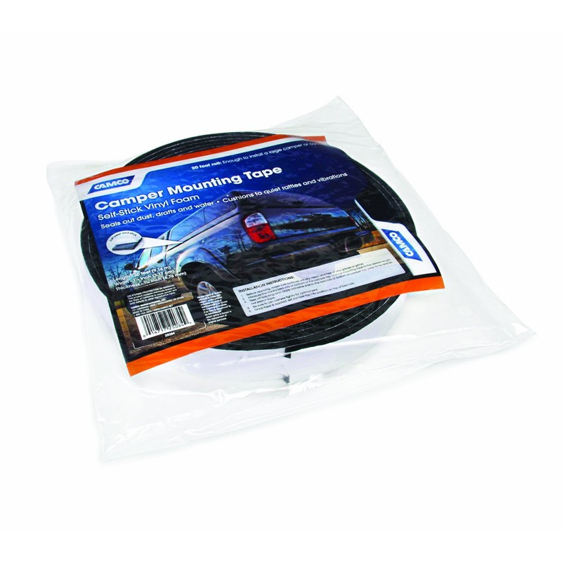 Camco 25084 Camper Mounting Tape,30 Foot x 1-1/4 Inch
