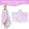 sdhinlwo Thickened Hooded Towels for Kids Suitable Girls Boys Kids