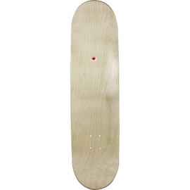 Moose Skateboard Deck Canada Made Blank Canadian Maple (Black, 8.0" x 31.5")