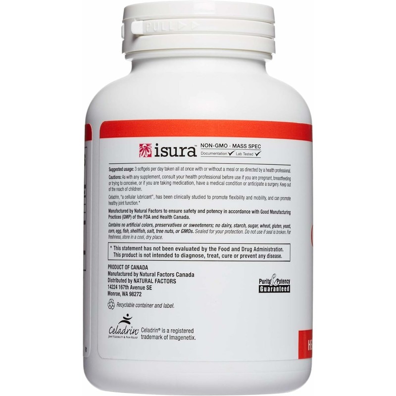 Natural Factors, Celadrin Joint Health, Promotes Flexibility, Mobility and Joint