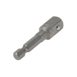 RATCHROLL 1pcs Universal Impact Socket Extension Bar 50x12mm Extension Socket Tool Titanium Tone High Carbon Steel for Car Motorcycle Dirtbike 3/8" Drive