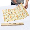 Eco Friendly Beeswax Food Wrapping Paper Reusable Food Packaging Paper