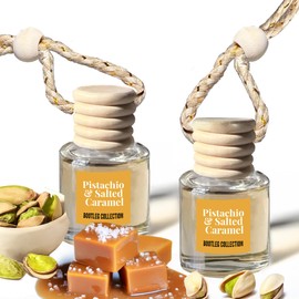Car Air Freshener Diffuser, Pistachio Salted Caramel Aromatherapy, Natural Fragrance Oil, Long Lasting, Made in USA