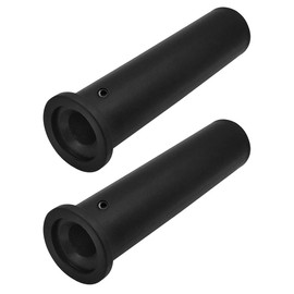Sarini 2 Pcs Olympic Adapter Sleeve Set Converts 1 Inch Standard Weight Plate Posts to 2 Inch Weight Plate Posts Compatible with 1 Inch Standard Barbell