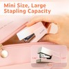NUSIGN Mini Stapler with 830 Staples, Small Cute Desk Staplers,