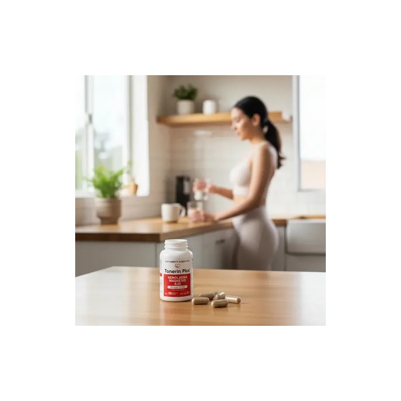 Tonerin Plus Remolacha Magnesio Ajo Formula Herbal 160c