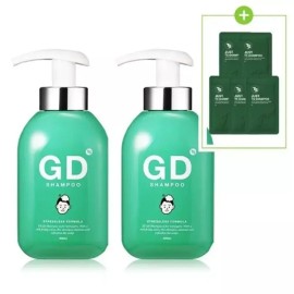 GD TS 지디샴푸 400g X 2개 GD샴푸 + 6g 샴푸 5개 청소년샴푸 두피케어 청소년 비듬샴푸 TS GD Shampoo 400g x 2 + 6g Shampoo 5 Pieces Teenage Shampoo Scalp Care Teenager Dandruff Shampoo