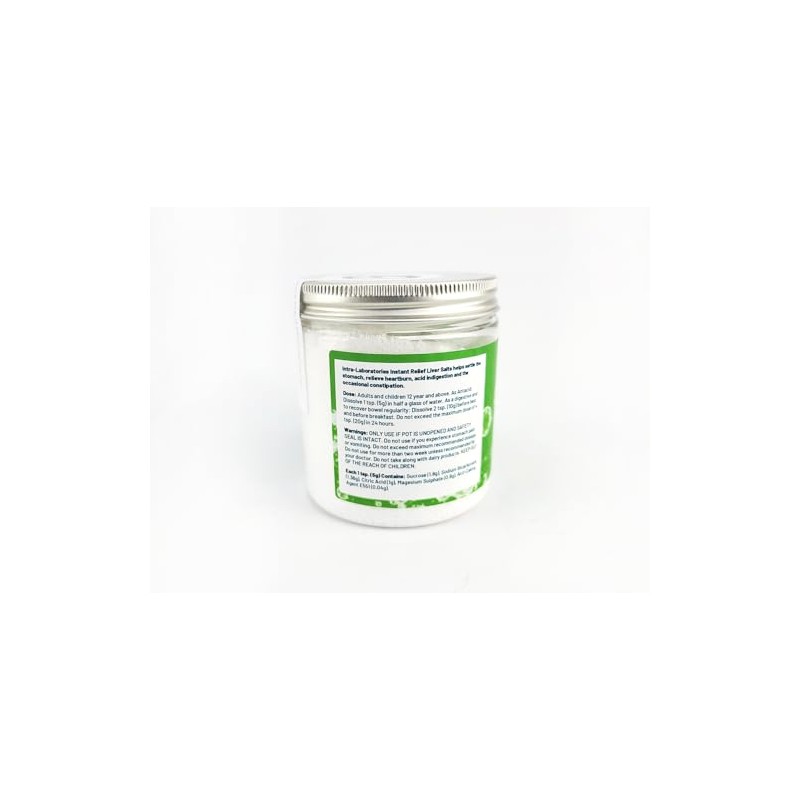 Intralabs Liver Salts 220g, Original Formula, 50 Servings, Relief from
