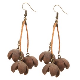 Ipetboom 1Pair Retro Earrings for Women Unique Jewelry Lightweight Dangle Ear Ornaments Stylish for Everyday Wear and Special Occasions