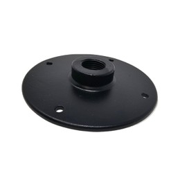 Half inch NPT Industrial Flange for DIY pipe lighting. 4.25" large floor flange.