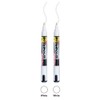 TRANSON 2 White Paint Markers for Fabric Rock Craft Diy